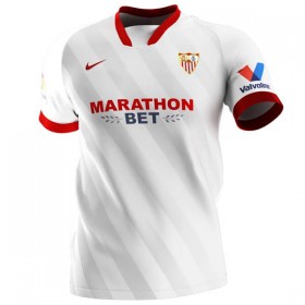 Fußballtrikots Sevilla 2020-2021 Kurzarm Heimtrikotsatz kaufen